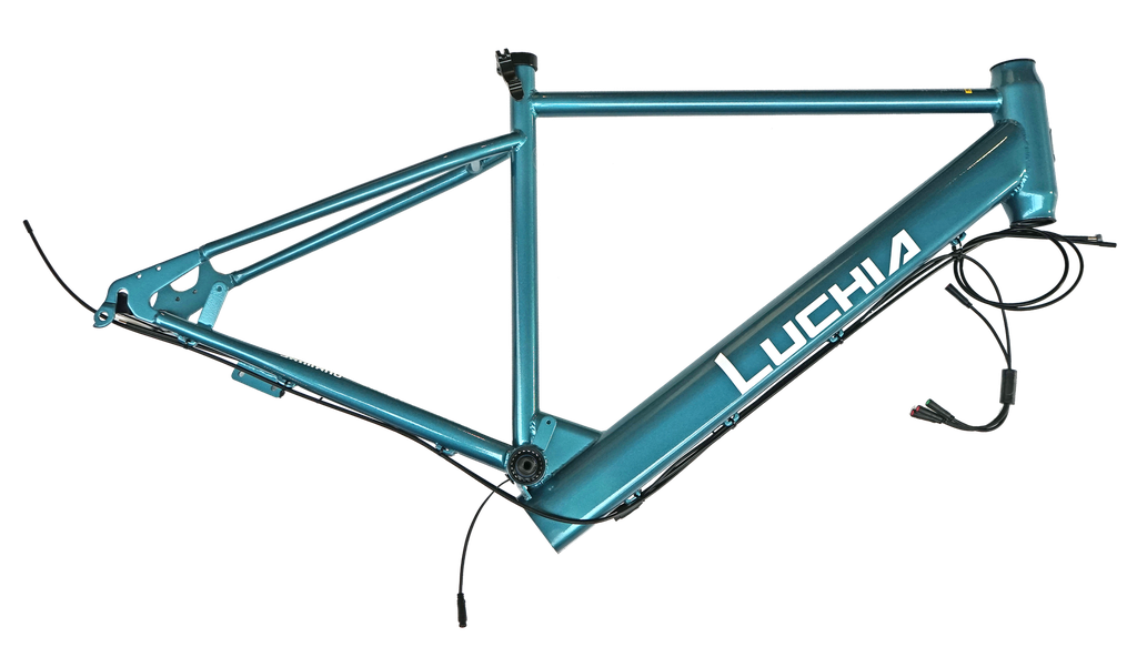 Assembled blue frame of PANTONE18-4018 o YS767 (100% matte) 