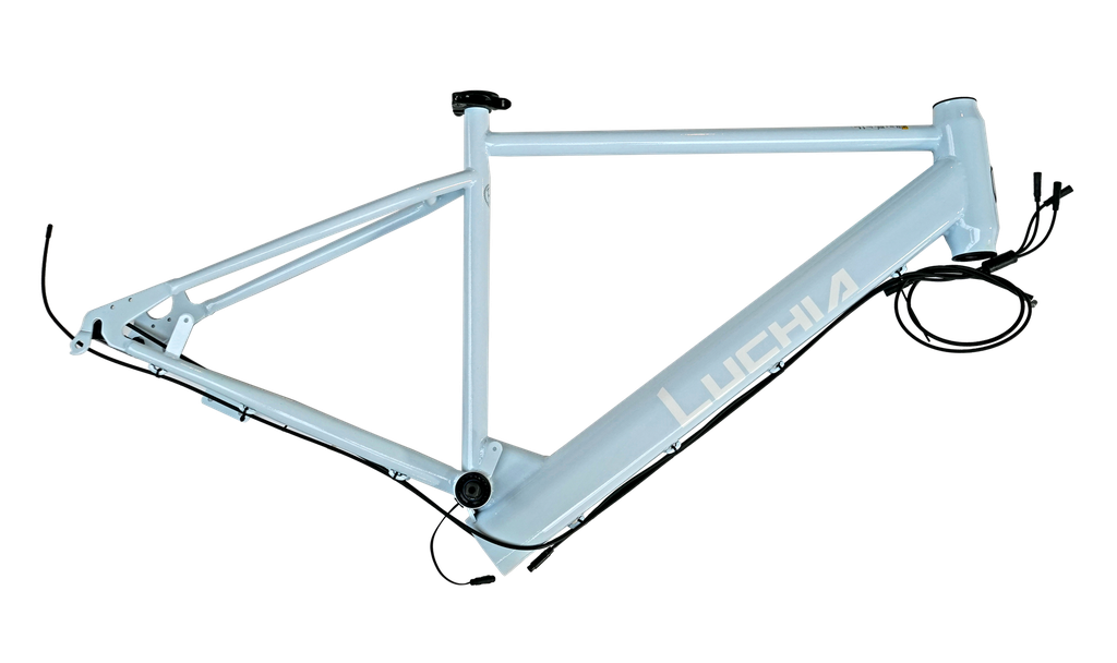 Assembled light blue frame of PANTONE12-4611 