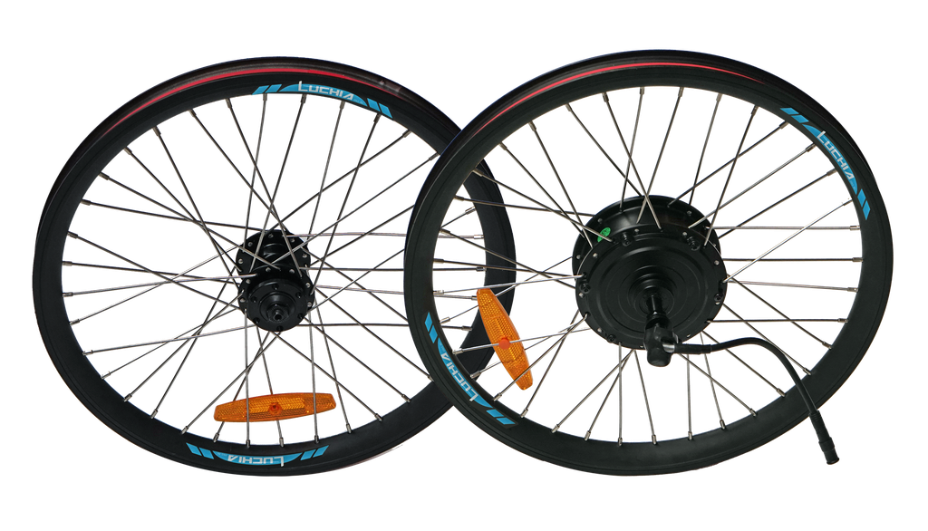 Front and rear rim set