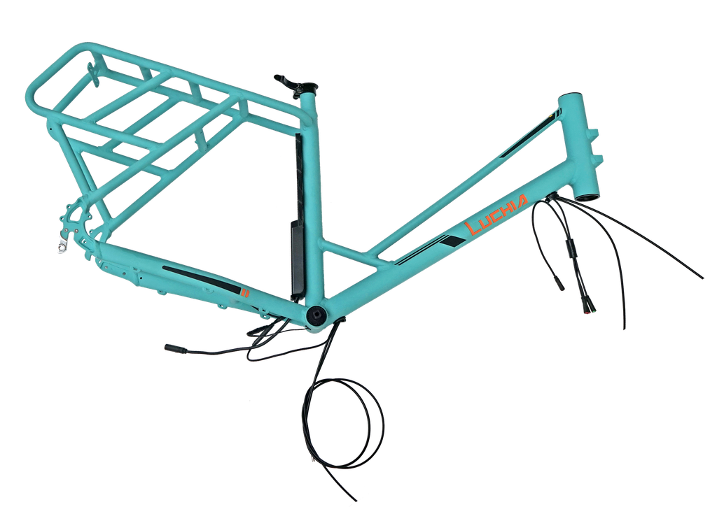 Assembled Blue Green frame of (100% matte) 