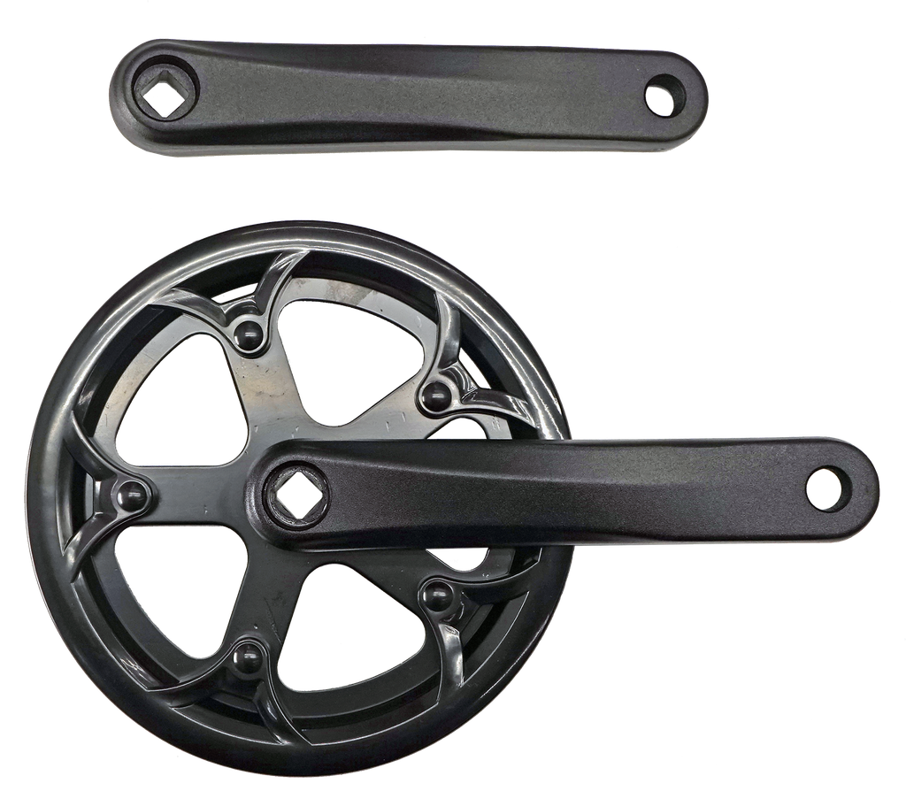 Chain wheel and crank