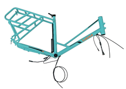 [BCP010015] Assembled Blue Green frame of (100% matte) 